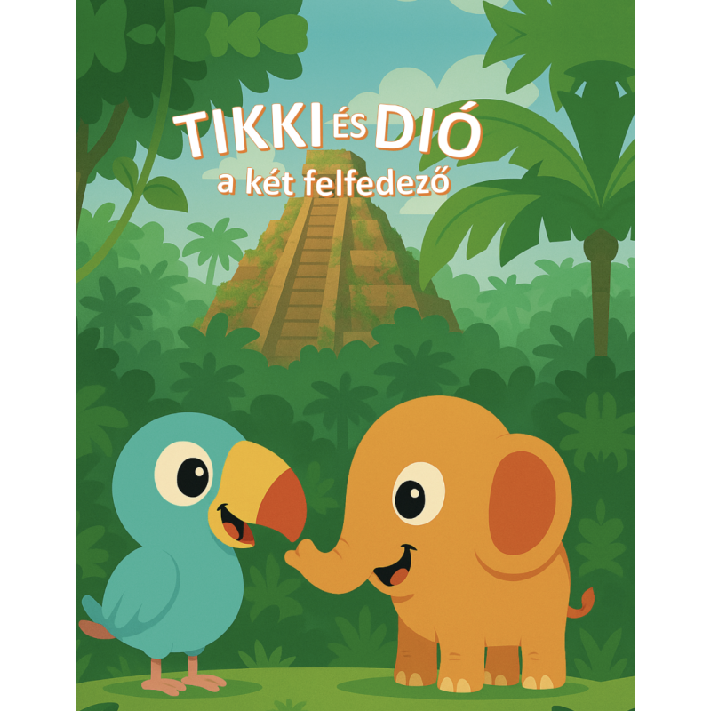 Tikki és Dió 1. kötet - Az elveszett piramis rejtélye